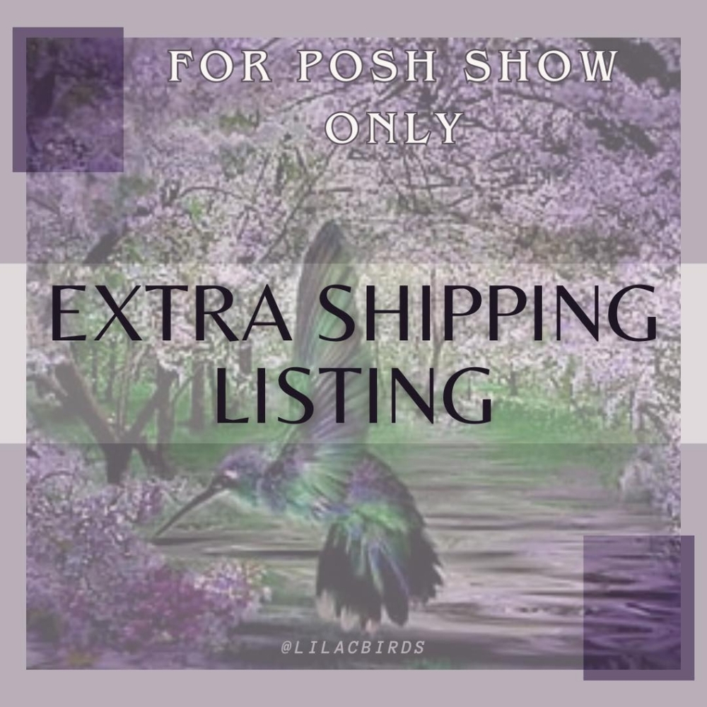 LIVE SHOW Extra Shipping